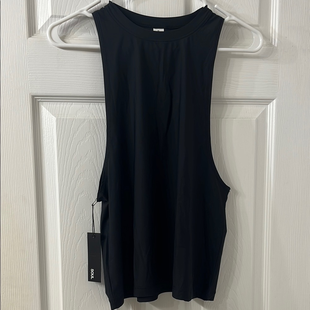 Soul Cycle Lafayette Black Tank Top Size XS